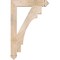 Ekena Millwork Merced Arts & Crafts Smooth Bracket, Douglas Fir, 3 1/2"W x 22"D x 34"H BKT04X22X34MRC03SDF - alternate 2